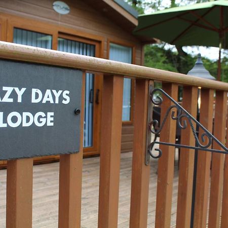 Lazy Days Lodge Glendevon المظهر الخارجي الصورة
