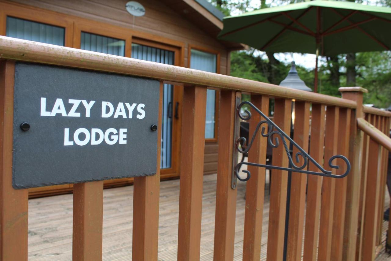Lazy Days Lodge Glendevon المظهر الخارجي الصورة
