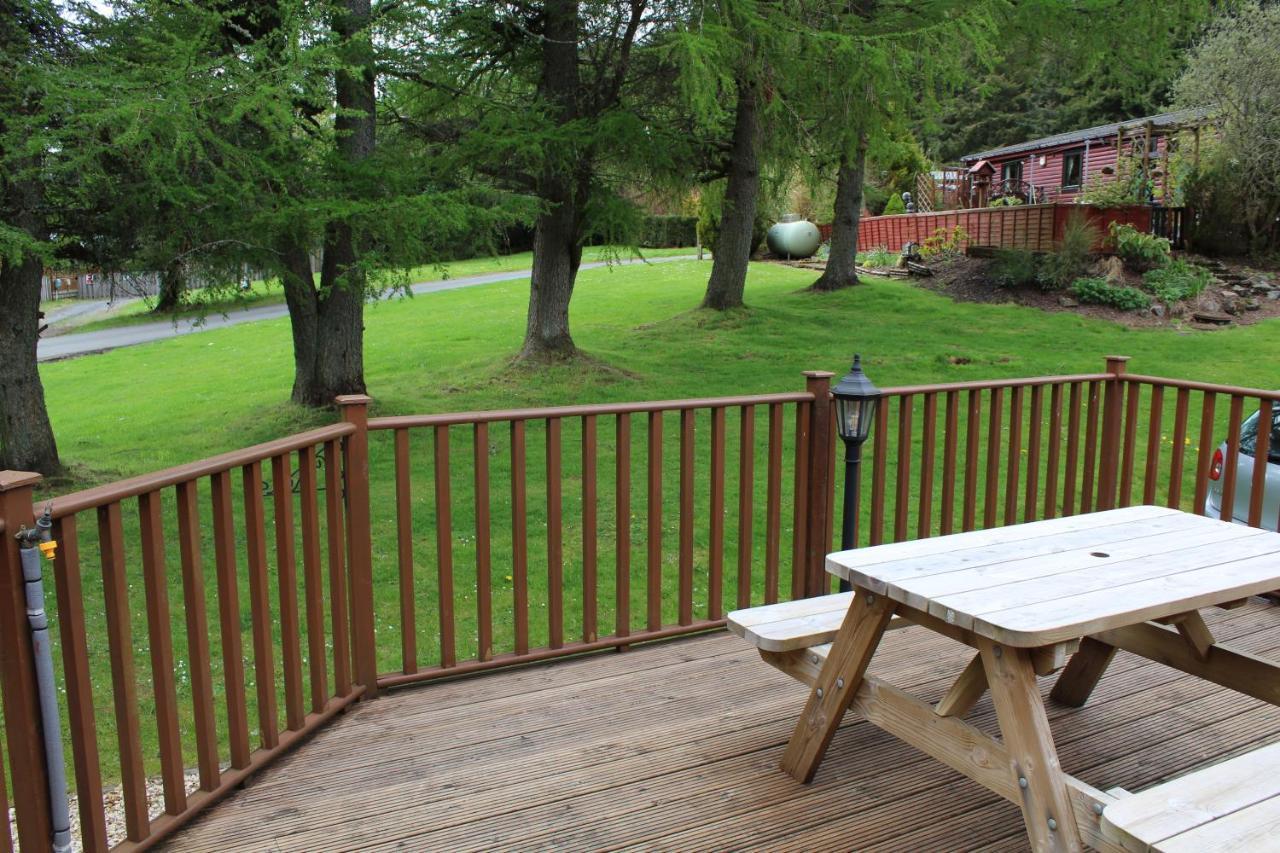 Lazy Days Lodge Glendevon المظهر الخارجي الصورة