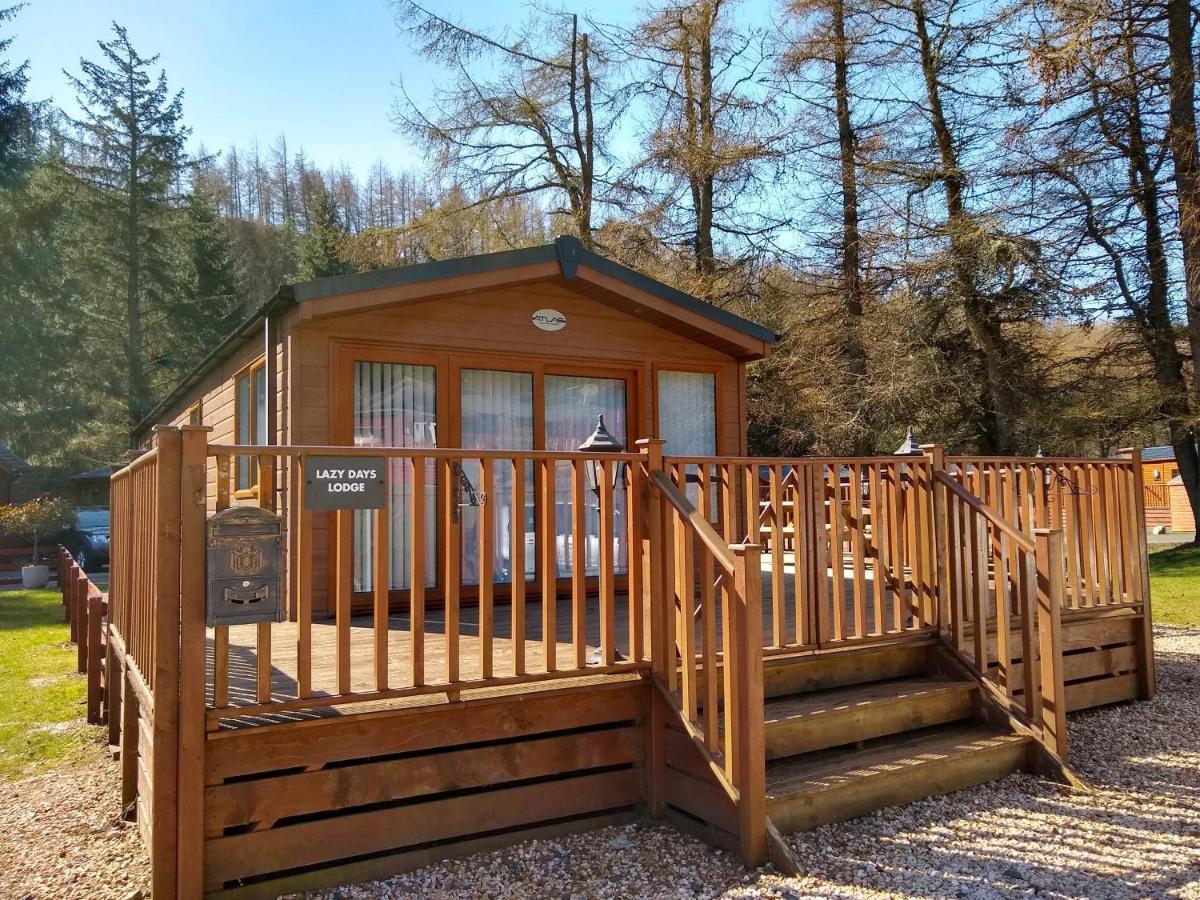Lazy Days Lodge Glendevon المظهر الخارجي الصورة